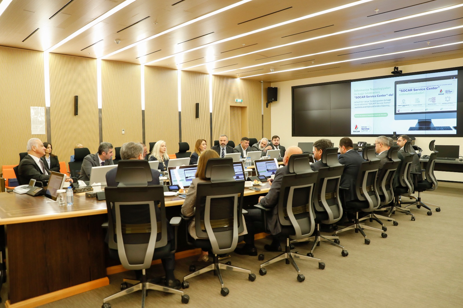 TÜİB nümayəndə heyəti SOCAR ilə əməkdaşlıq imkanlarını müzakirə edib